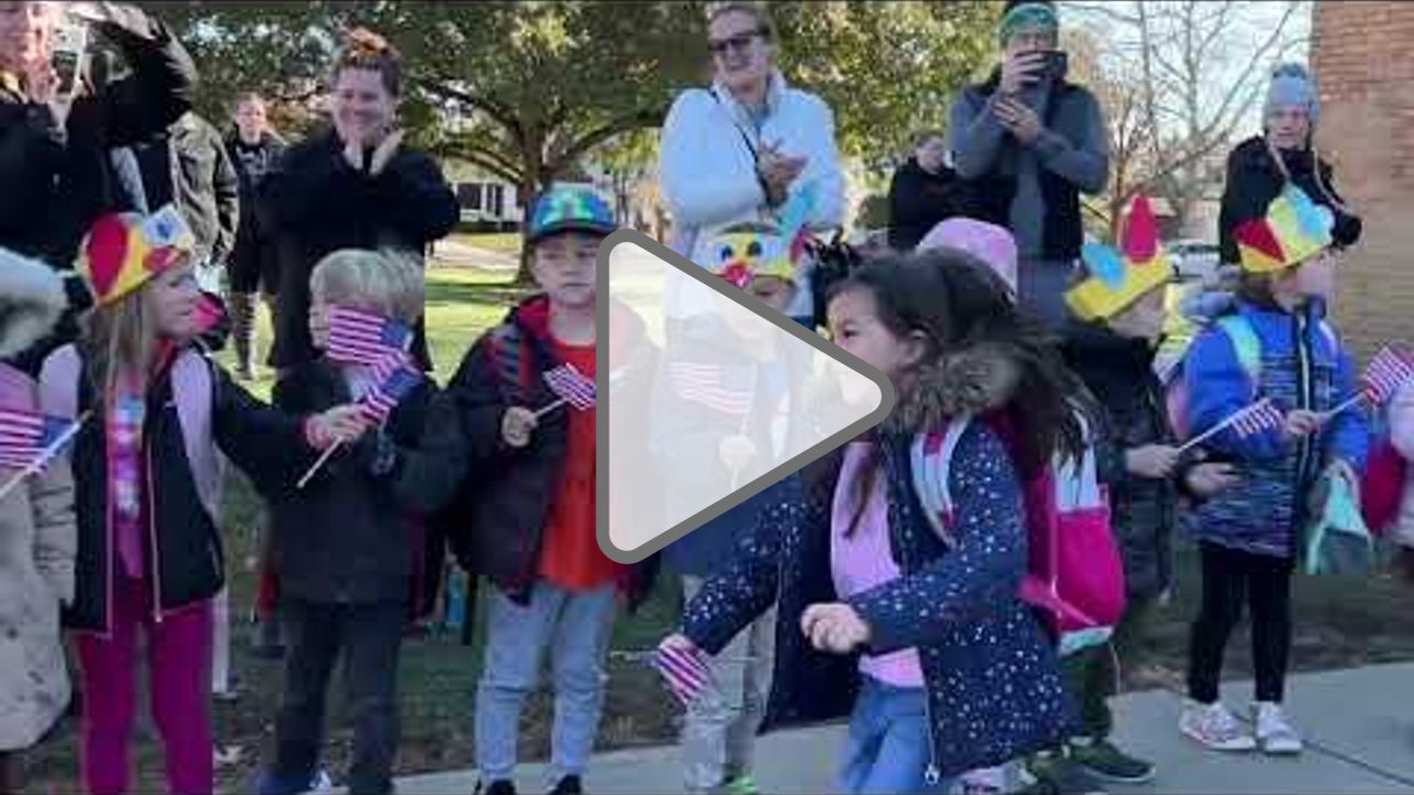 Click to play: Surprise Visitor at Penn Valley!