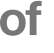 of 