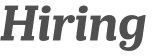 Hiring 