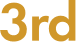 3rd