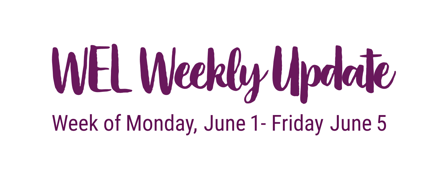 WEL Weekly Update