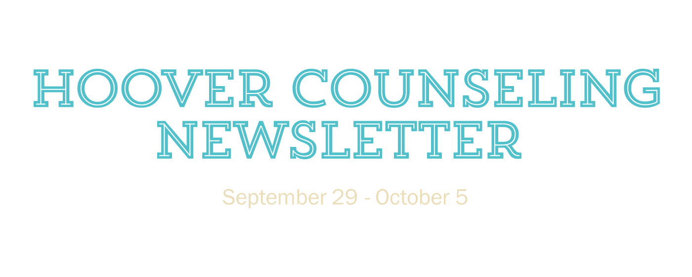 Hoover Counseling Newsletter 