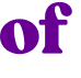 of 