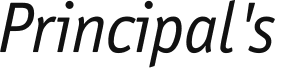 Principal's 