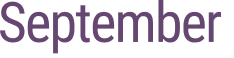 September 