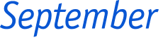 September 