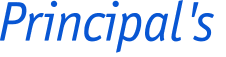 Principal's 