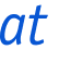 at 