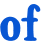 of 