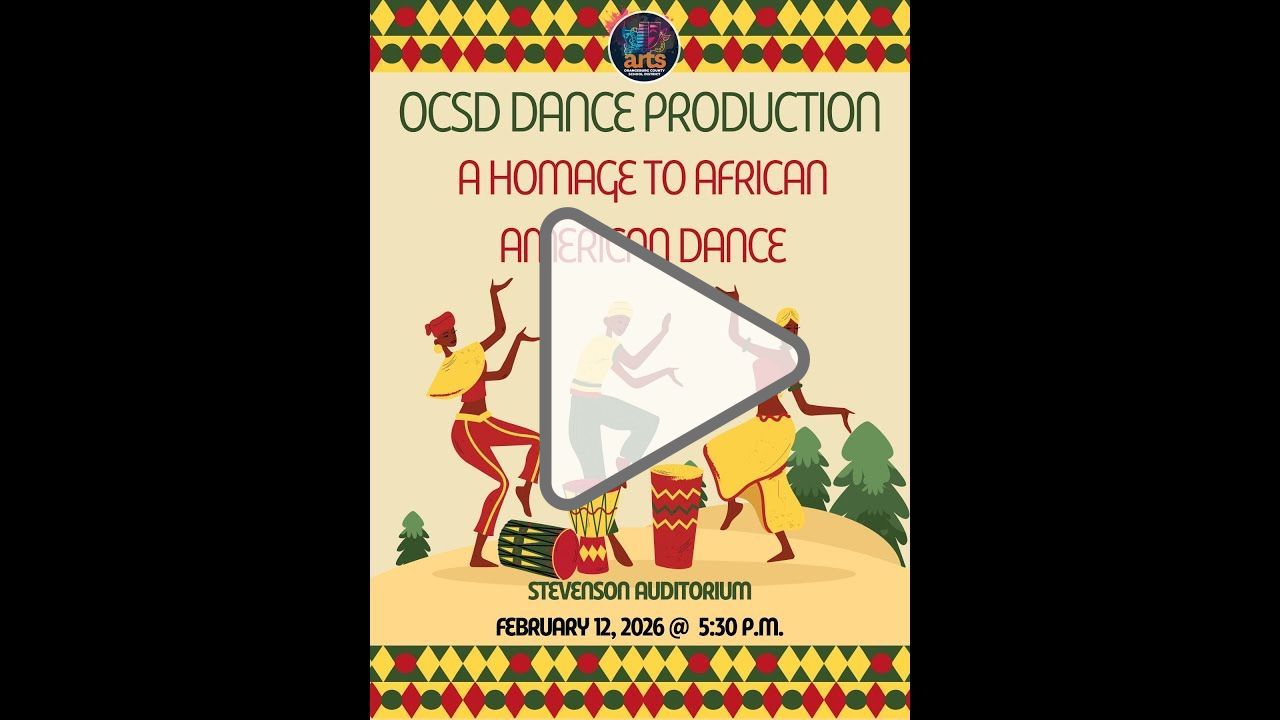 Click to play: OCSD Dance Production: A Homage to African American Dance