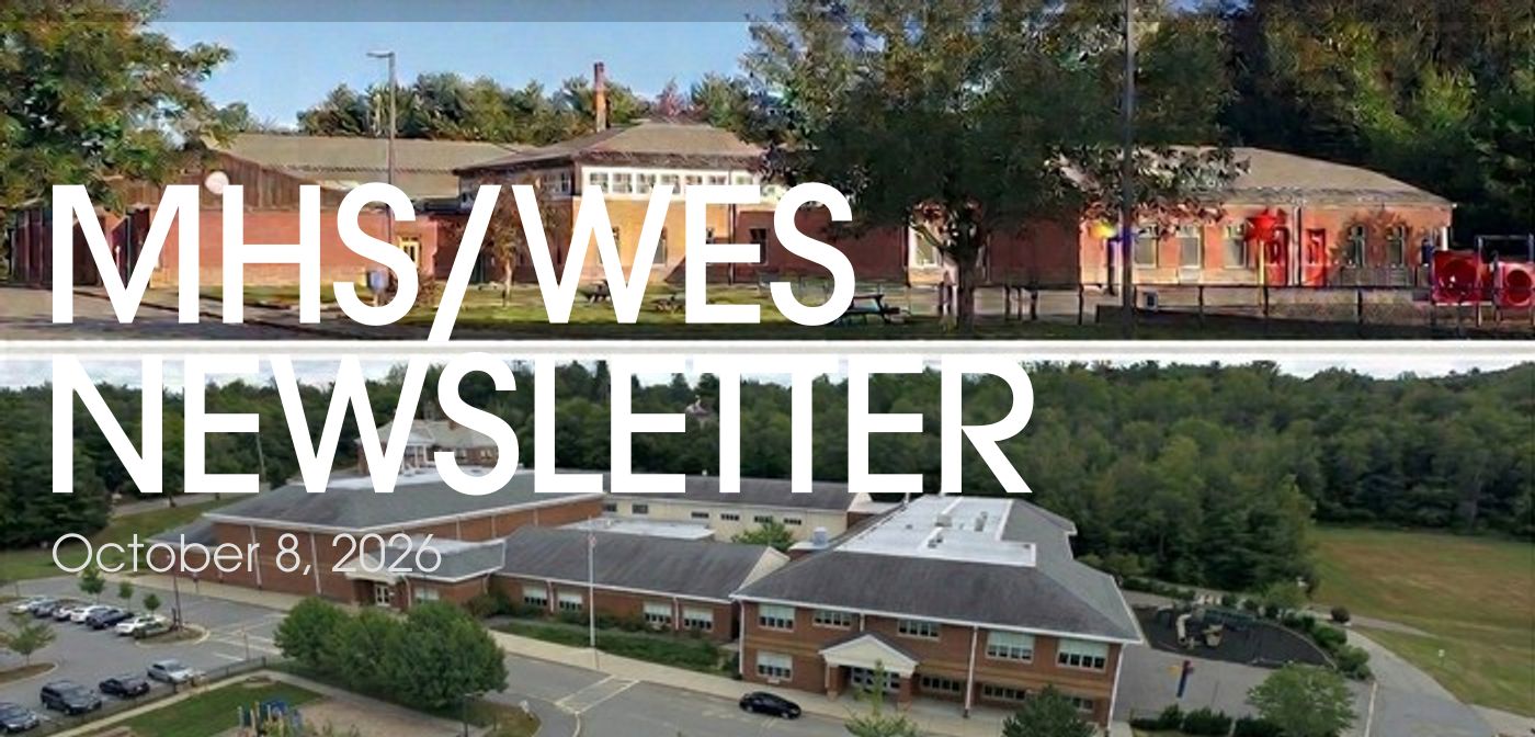 MHS/WES NEWSLETTER October 8, 2026