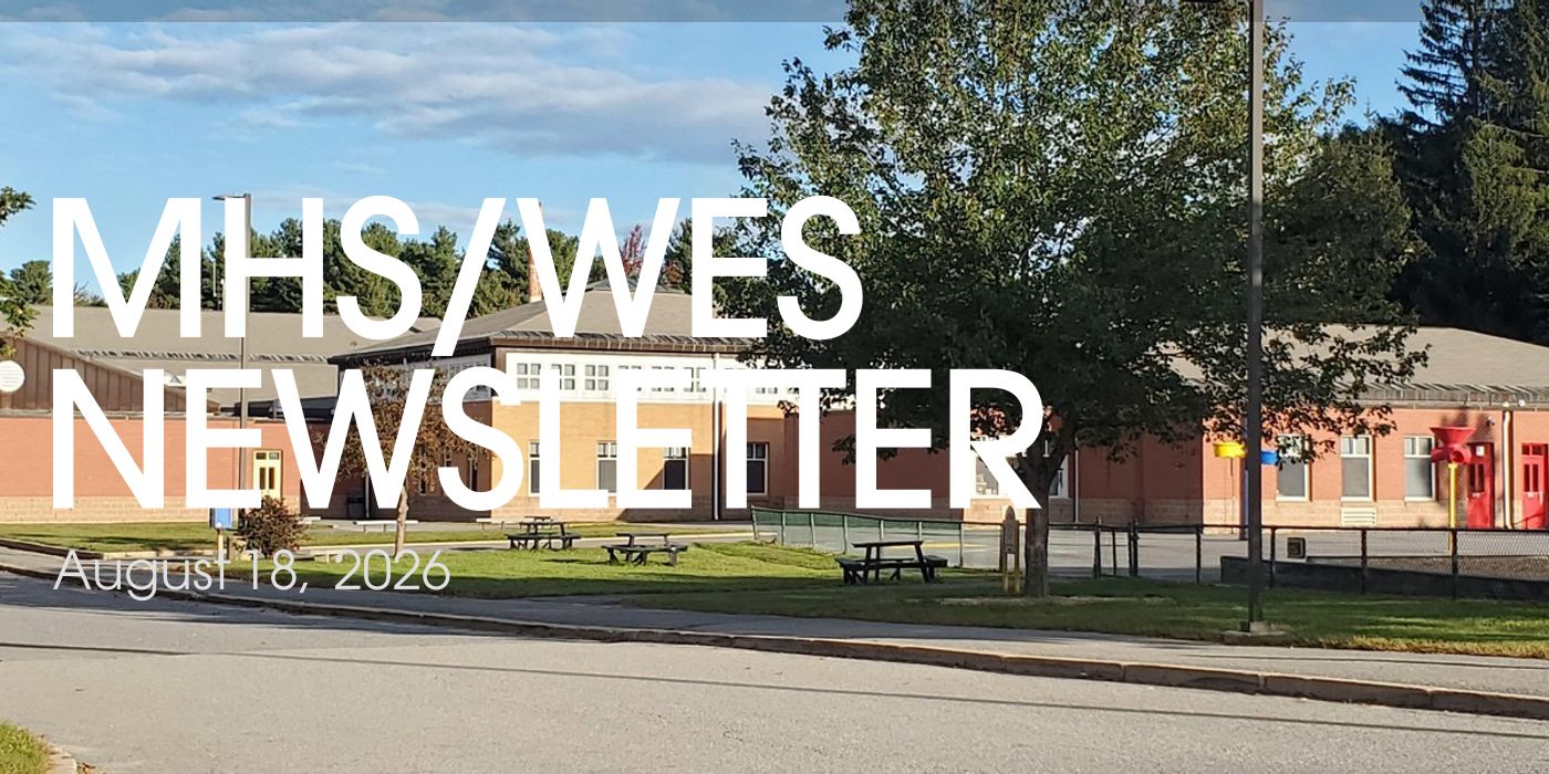 MHS/WES NEWSLETTER August 18, 2026