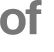 of 