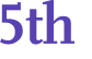 5th 