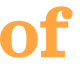 of 