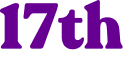 17th