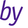 by 