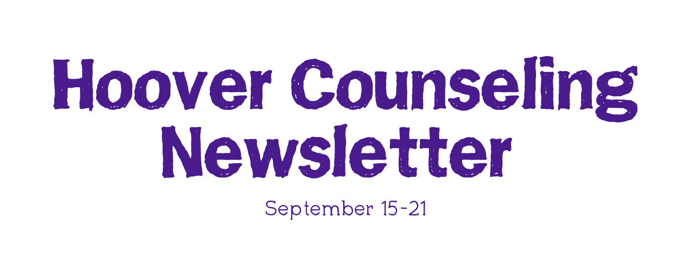 Hoover Counseling Newsletter 