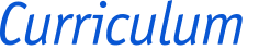 Curriculum 
