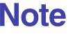 Note 