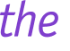 the