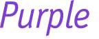 Purple