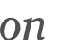 on 