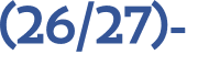 (26/27)- 