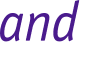 and 