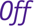 Off 