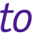 to 