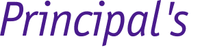 Principal's 