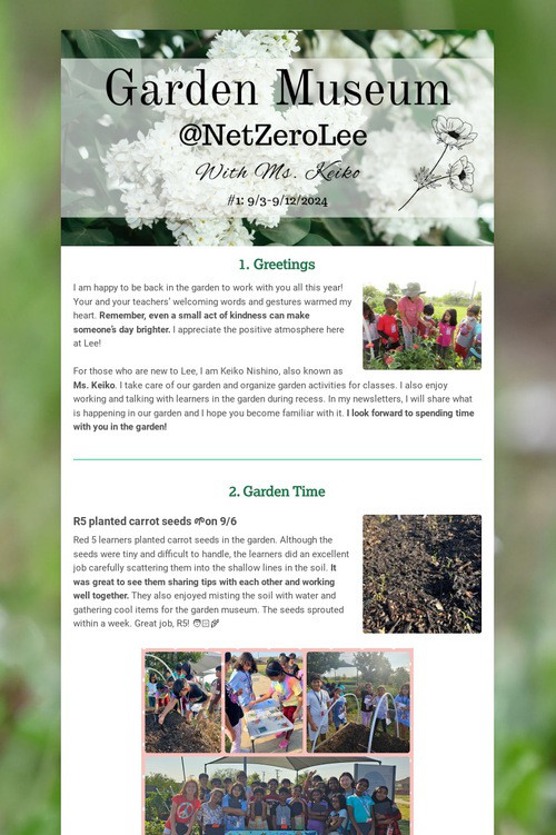 Garden Museum @NetZeroLee