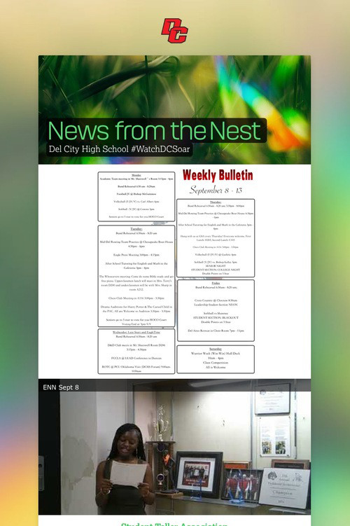 News from the Nest