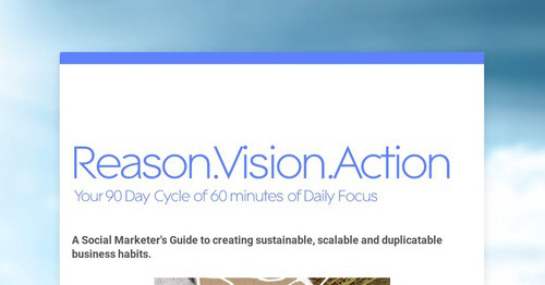 Reason.Vision.Action
