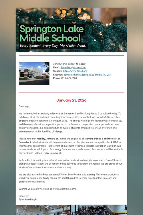 Springton Lake Middle School