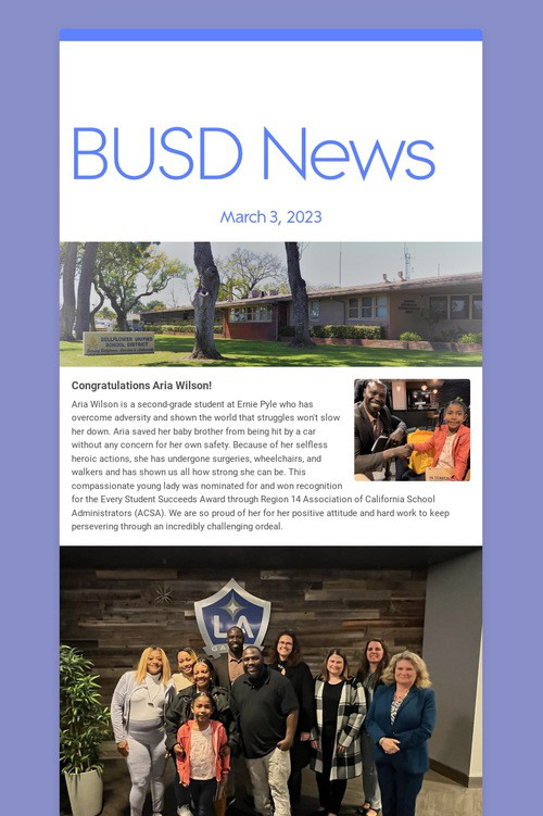 BUSD News