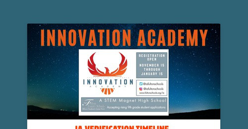 Innovation Academy High School