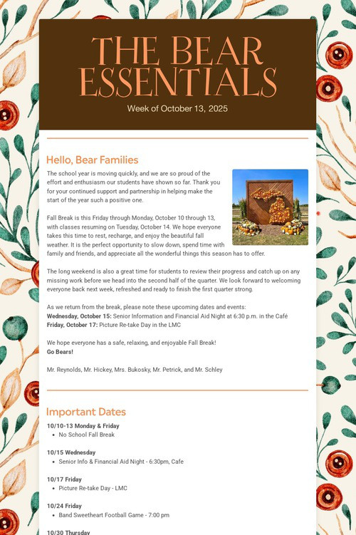 THE BEAR ESSENTIALS