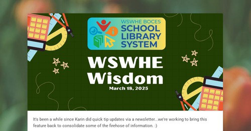 WSWHE Wisdom