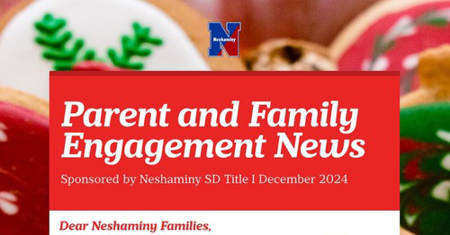 Parent and Family Engagement News