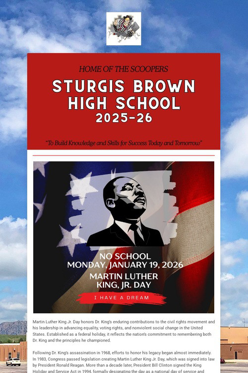 STURGIS BROWN HIGH SCHOOL