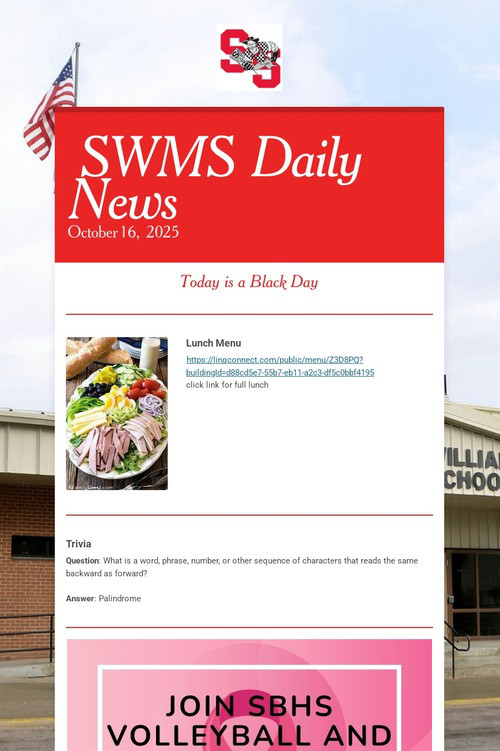 SWMS Daily News