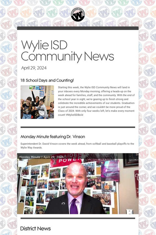 Wylie ISD Community News