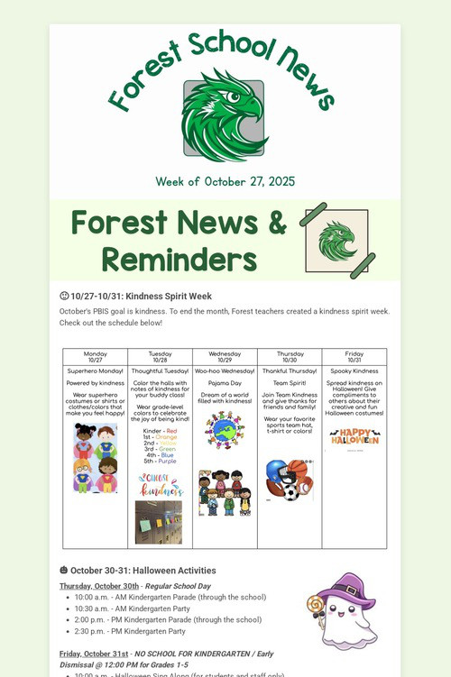 Forest School News (10.26.25)