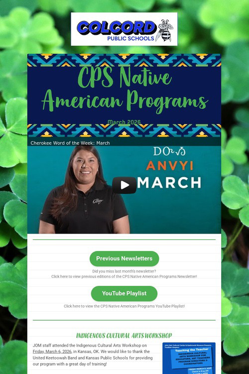March 2026- NA Programs