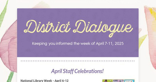 District Dialogue
