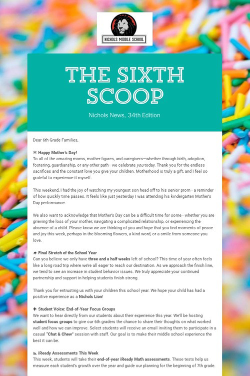 The Sixth Scoop