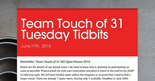 Design newsletters to spread the word online | Smore