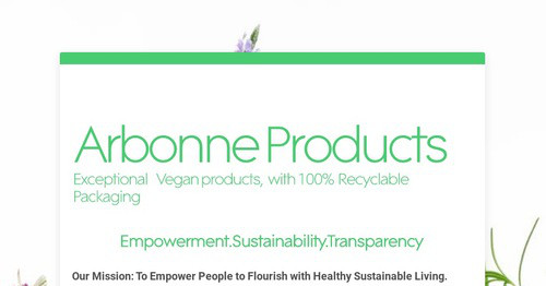 Arbonne Products